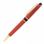 Terrific Timber-12 Ballpoint Pen w/Sculpted Top Custom Engraved