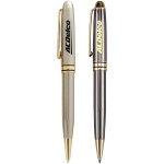 Custom Engraved Classic Silvers Rollerball Pen