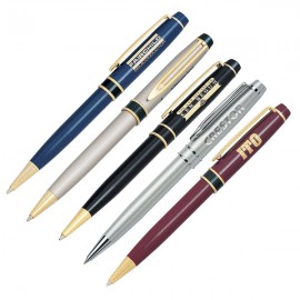 Logo Branded Solid Brass Ball Point Pen