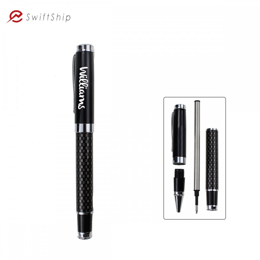 Carbon Fiber Metal Signature Pen Custom Imprinted Carbon Fiber Metal Signature Pen Custom Imprinted