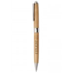 Custom Imprinted Executive Bamboo Twist Action Ball Point Pens