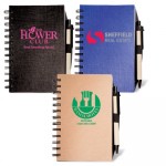Eco Easy Notebook/Pen Combo Logo Branded