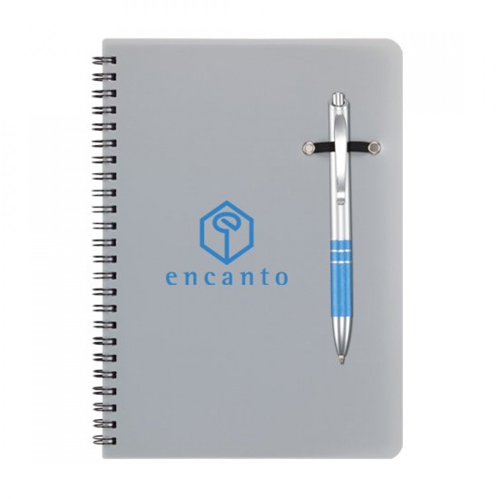 Custom Engraved Sunnybrook/Notebook Combo - Blue