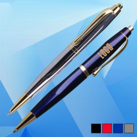 Custom Engraved Triangle Body Retractable Ballpoint Pen