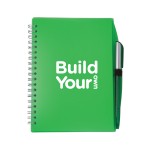 Custom Engraved Spiral Notebook with Pen