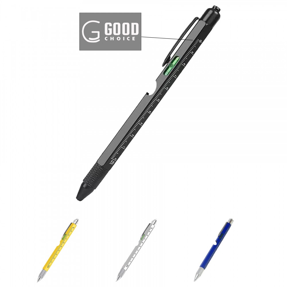 Multifunctional Touch Ballpoint Pen Logo Branded