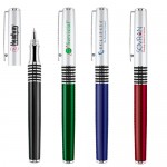 Ridge Rollerball Pen Logo Branded