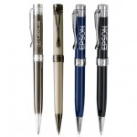 Dynasty Brass Construction Twist Action Ballpoint Pen Logo Branded