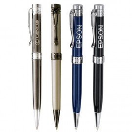 Dynasty Brass Construction Twist Action Ballpoint Pen Custom Imprinted