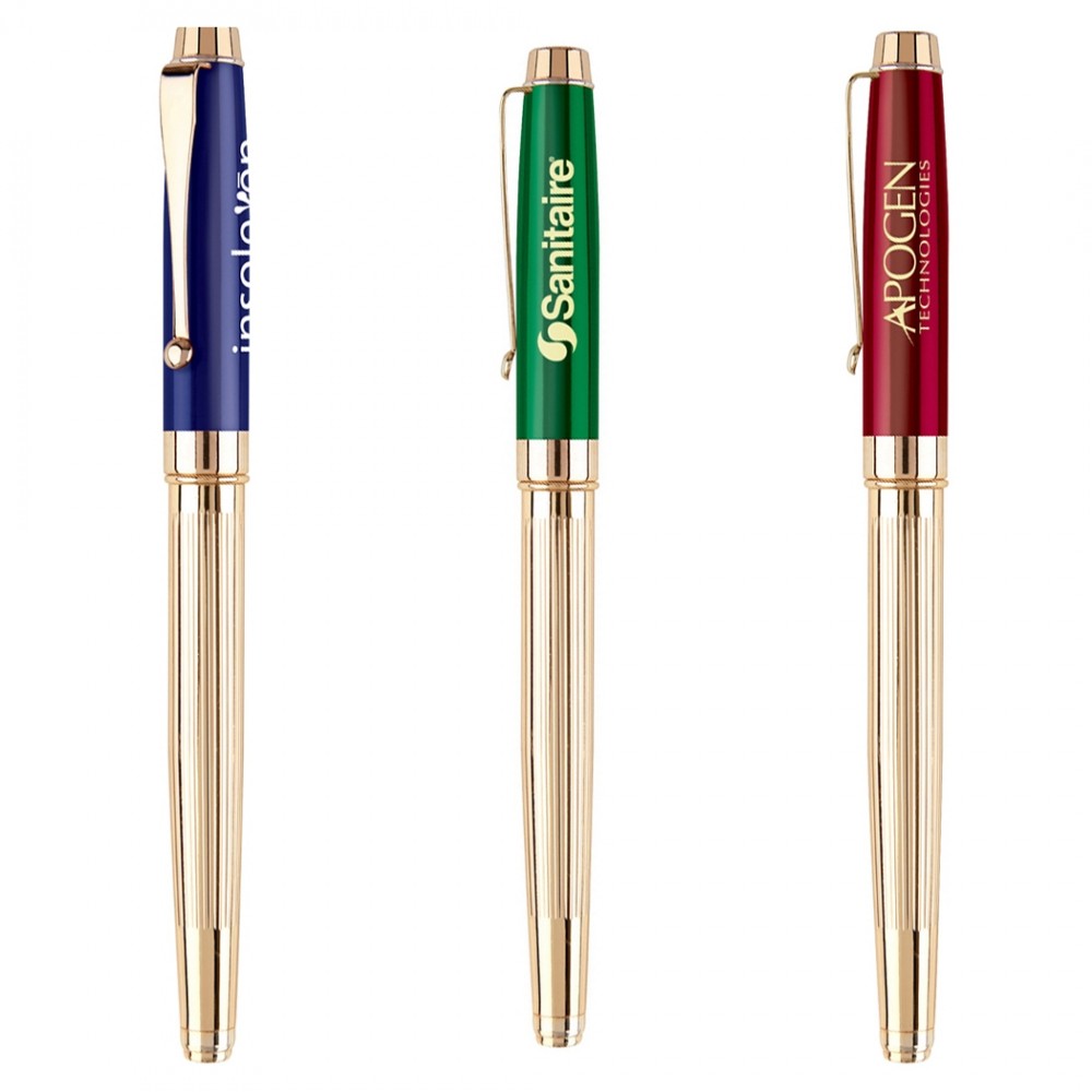 Metal Cap Off Rollerball Pen Custom Imprinted Metal Cap Off Rollerball Pen Custom Imprinted