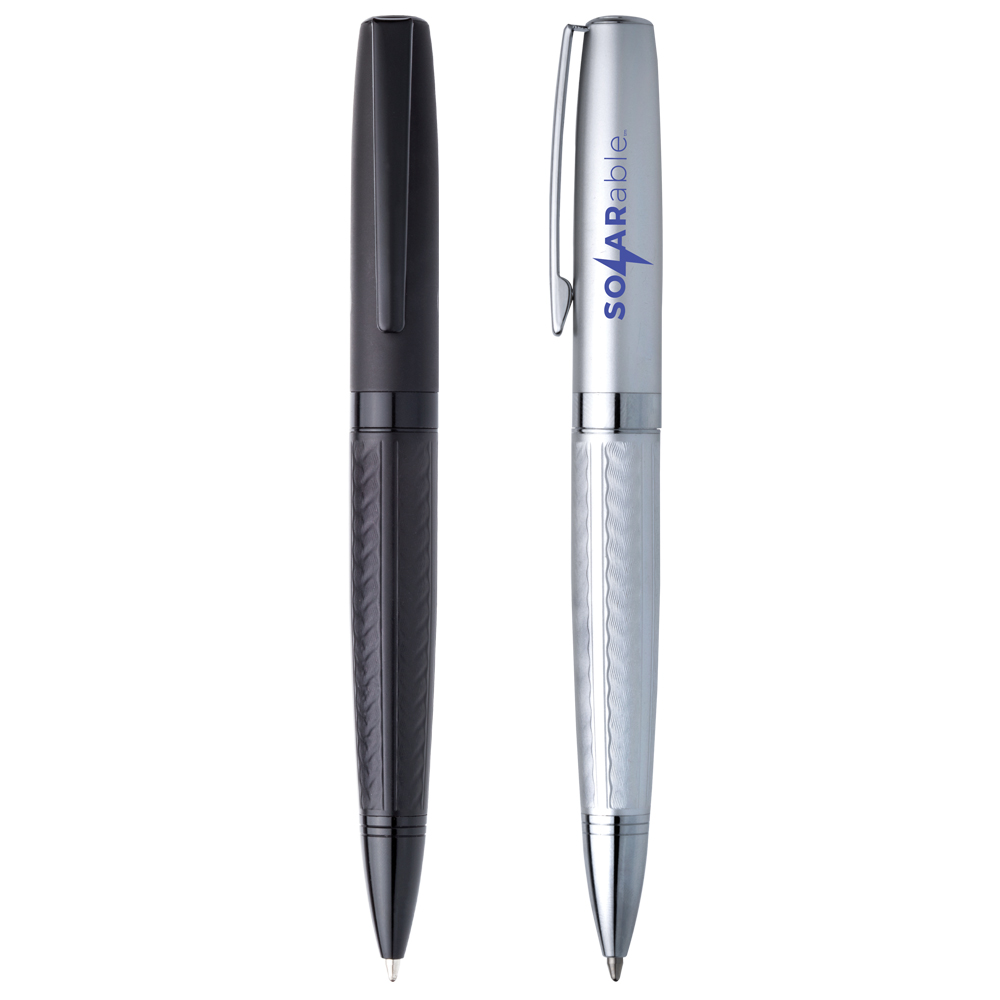 Custom Engraved Sleek Brass Twist Ballpoint Custom Engraved Sleek Brass Twist Ballpoint