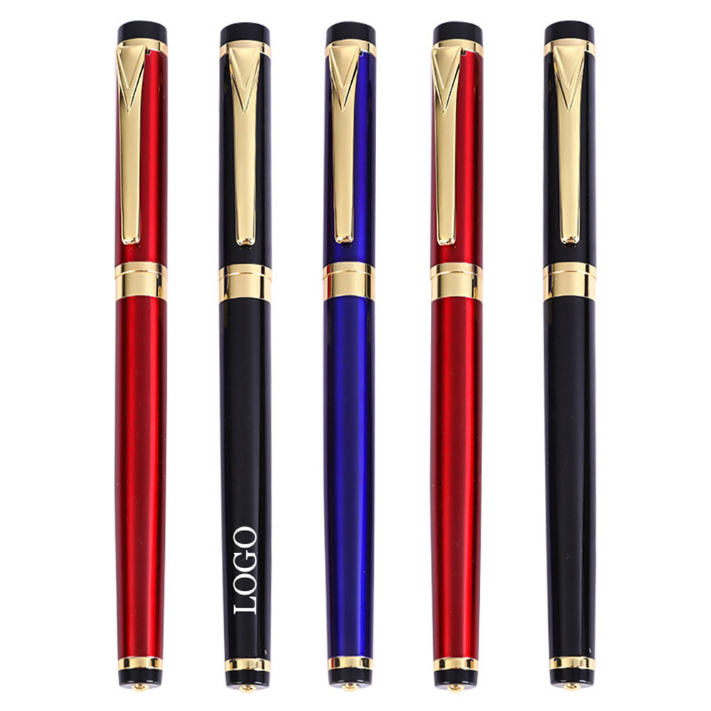 Logo Branded Metal Fountain Pen Logo Branded Metal Fountain Pen