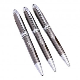 Custom Engraved Retractable Luxury Metal Ball Pen