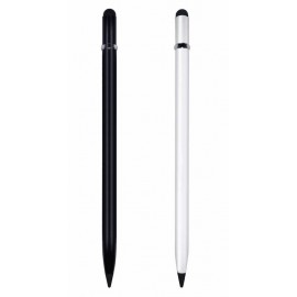 Logo Branded Metal External Pencil writing up to 17,000 meters With Stylus and Eraser