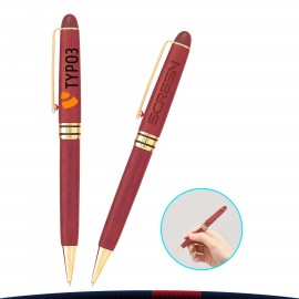 Custom Imprinted Socat Wooden Pen