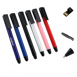 3in1 Stylus Pen Drive -8GB Custom Imprinted  3in1 Stylus Pen Drive -8GB Custom Imprinted