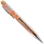 Custom Engraved Floating Bronze Flake Pen