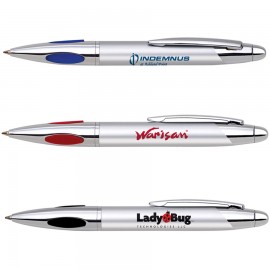 Twist Action Ballpoint Pen w/Cushion Grip Custom Imprinted