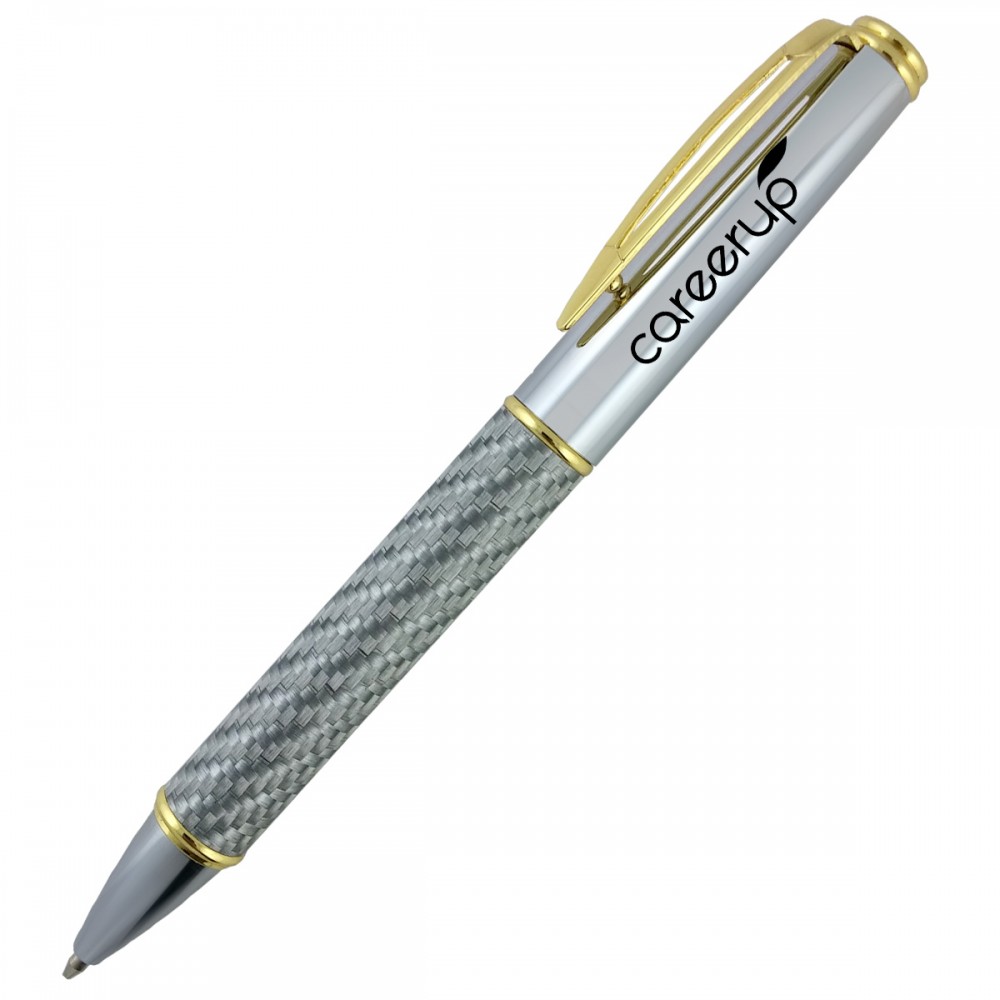 Custom Engraved Crown Collection Executive Pen (Carbon Fiber/Gold) Custom Engraved Crown Collection Executive Pen (Carbon Fiber/Gold)