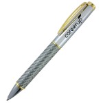Custom Engraved Crown Collection Executive Pen (Carbon Fiber/Gold)