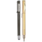 Custom Engraved Frankfurt Collection Cap Off Roller Ball Pen w/ Electroplated Finish