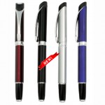 Logo Branded Cap Off Metal Ballpoint Pen