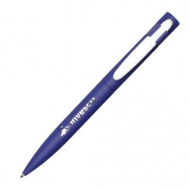 Custom Engraved Harmony Pen - Blue/Silver