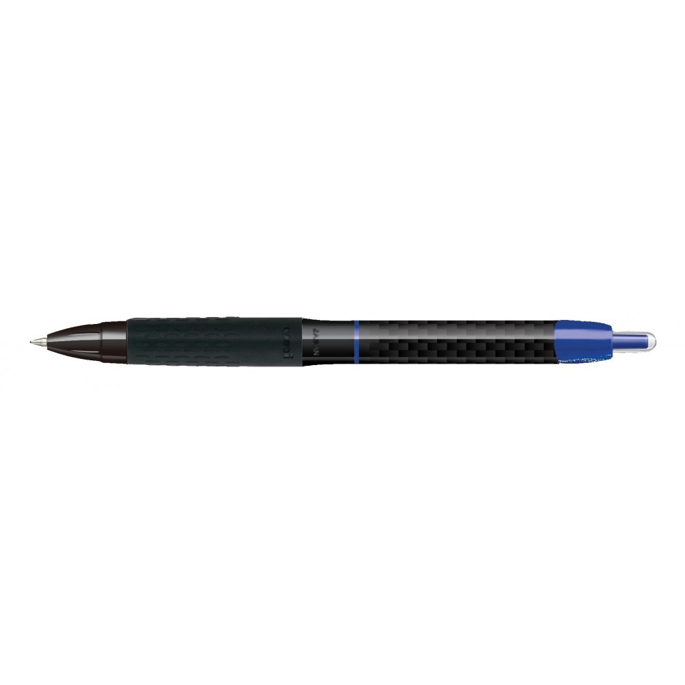 Logo Branded Uniball 307 Retractable Gel Pen Black Blue and Red Inks