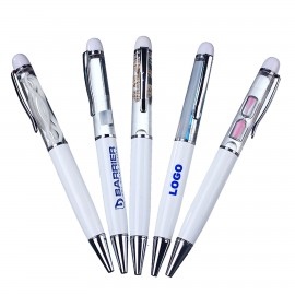 Custom Liquid-Filled 3D Floaters Ballpoint Pen Custom Engraved  Custom Liquid-Filled 3D Floaters Ballpoint Pen Custom Engraved