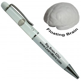 Floating Brain Pen Custom Imprinted