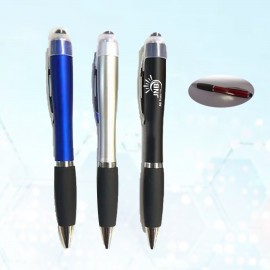 Custom Engraved Illuminated Pen with Stylus Tip