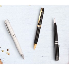 Custom Imprinted Compact Metal Series Ballpoint Pen  Custom Imprinted Compact Metal Series Ballpoint Pen
