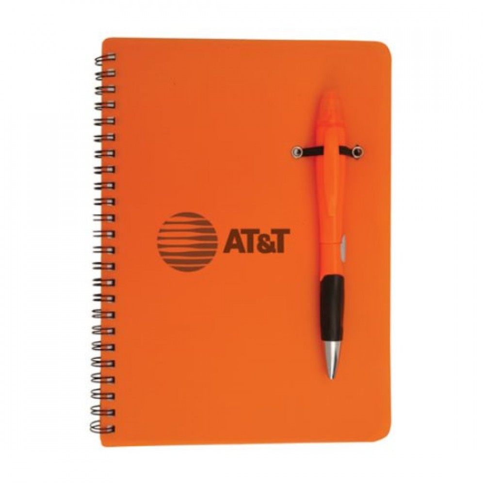 Custom Imprinted Champion/Notebook Combo - Orange Custom Imprinted Champion/Notebook Combo - Orange