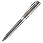 Twist Action Ballpoint Pen w/ Chrome Trim Custom Engraved