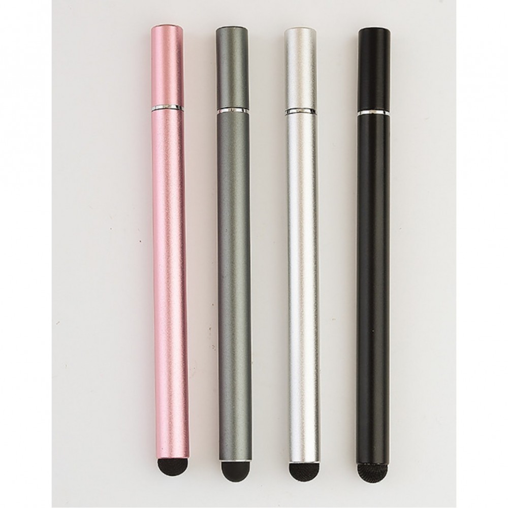 Logo Branded Aluminum Capacitive touch ballpoint pen Advertisement pen