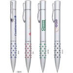 Custom Engraved Colombo Twist Action Ballpoint Pen w/ Dot Grip