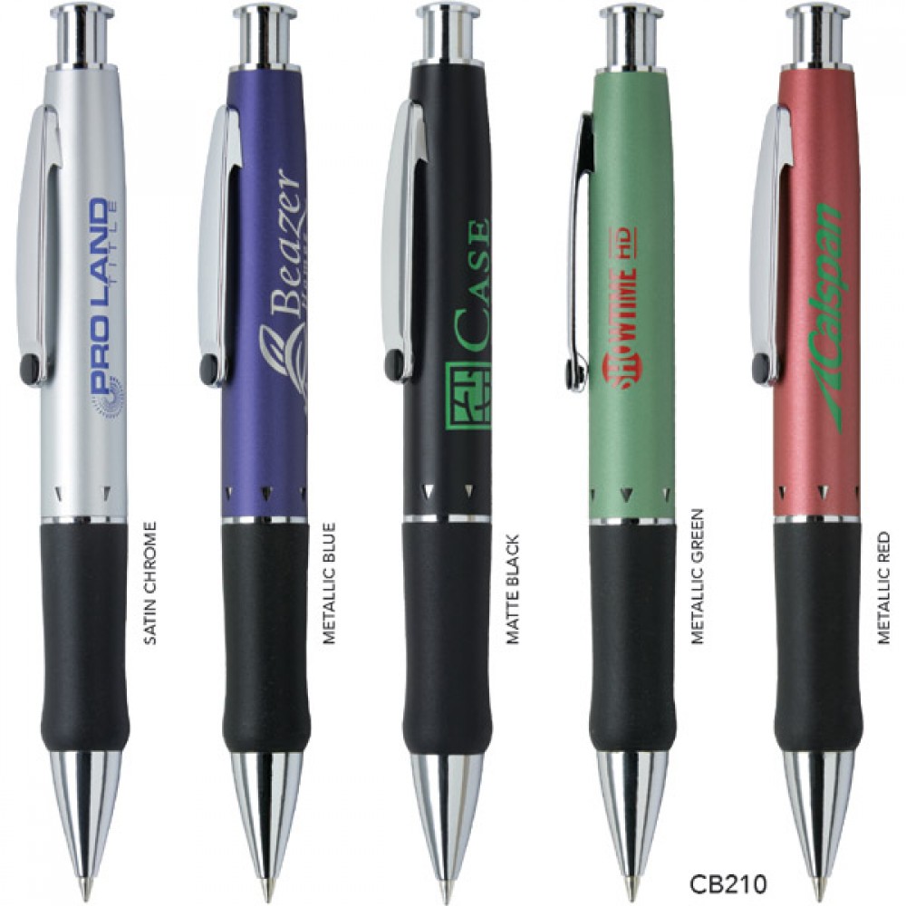 Commodore Push Action Ballpoint Pen Custom Engraved Commodore Push Action Ballpoint Pen Custom Engraved