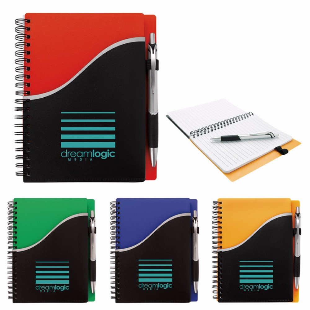 Good Value Pitch Notebook w/Jive Pen Custom Engraved Good Value Pitch Notebook w/Jive Pen Custom Engraved