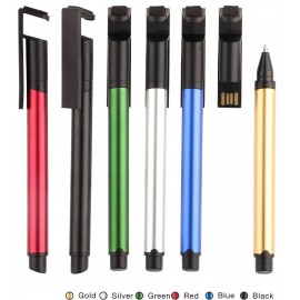3 in 1 USB Flash Drive,USB 2.0 Thumb Drive Portable Pen Design USB Memory Stick,Backup Logo Branded