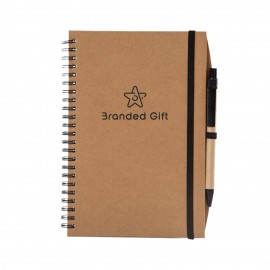 Custom Imprinted Notebooks w/Bamboo Pen