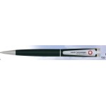Monogram Matte Black Ball Point Pen w/ Satin Nickel Findings (Siikscreen) Custom Imprinted
