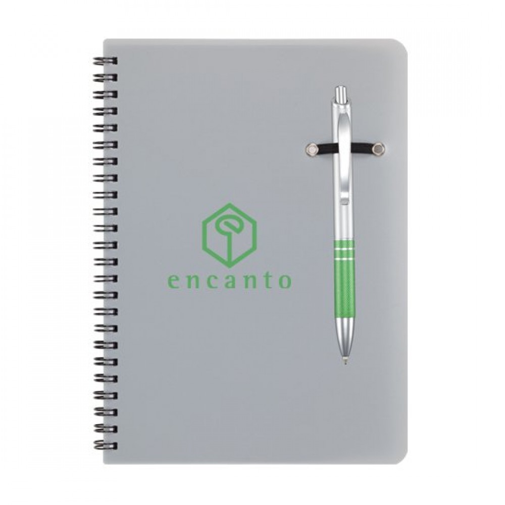 Custom Engraved Sunnybrook/Notebook Combo - Green