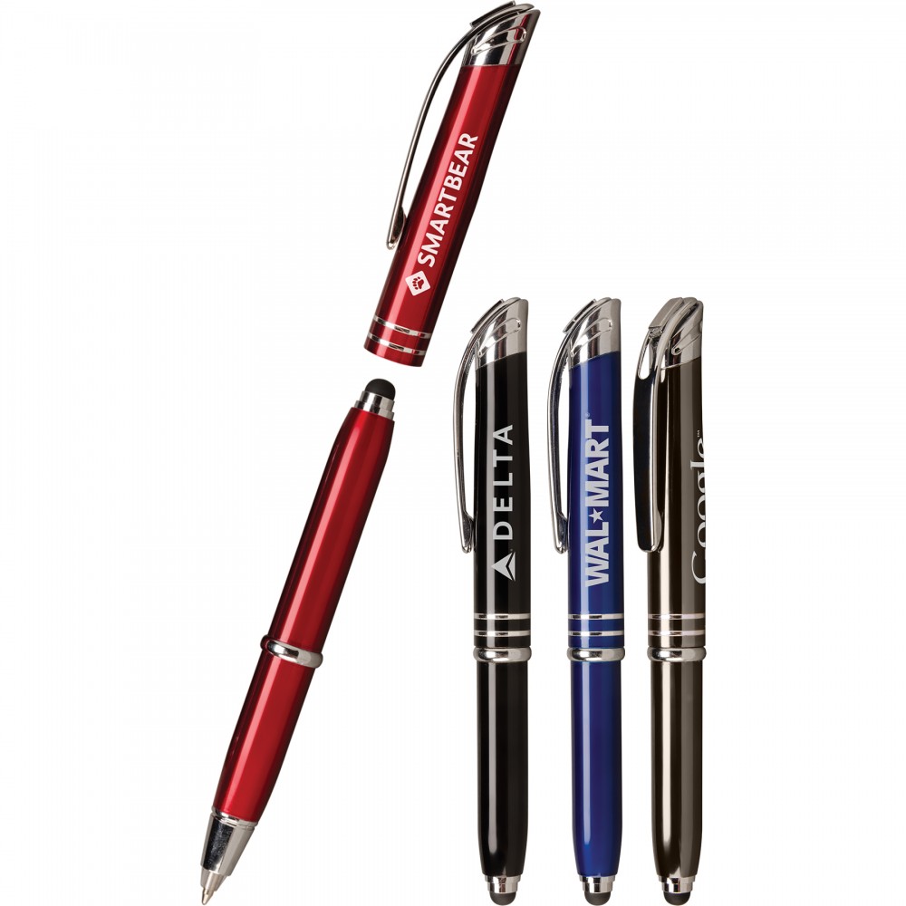 Logo Branded Zentrio (TM) Triple Function Pen