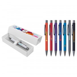 Bowie Softy in Premium Gift Box - ColorJet on Pen & Box Custom Engraved  Bowie Softy in Premium Gift Box - ColorJet on Pen & Box Custom Engraved