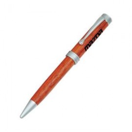 Logo Branded Jumbo Rosewood Ballpoint Pen  Logo Branded Jumbo Rosewood Ballpoint Pen