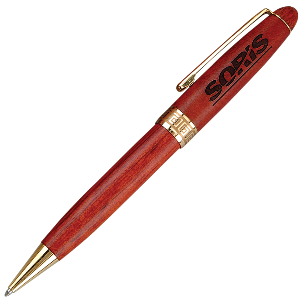 Wood Ballpoint Pen Custom Engraved