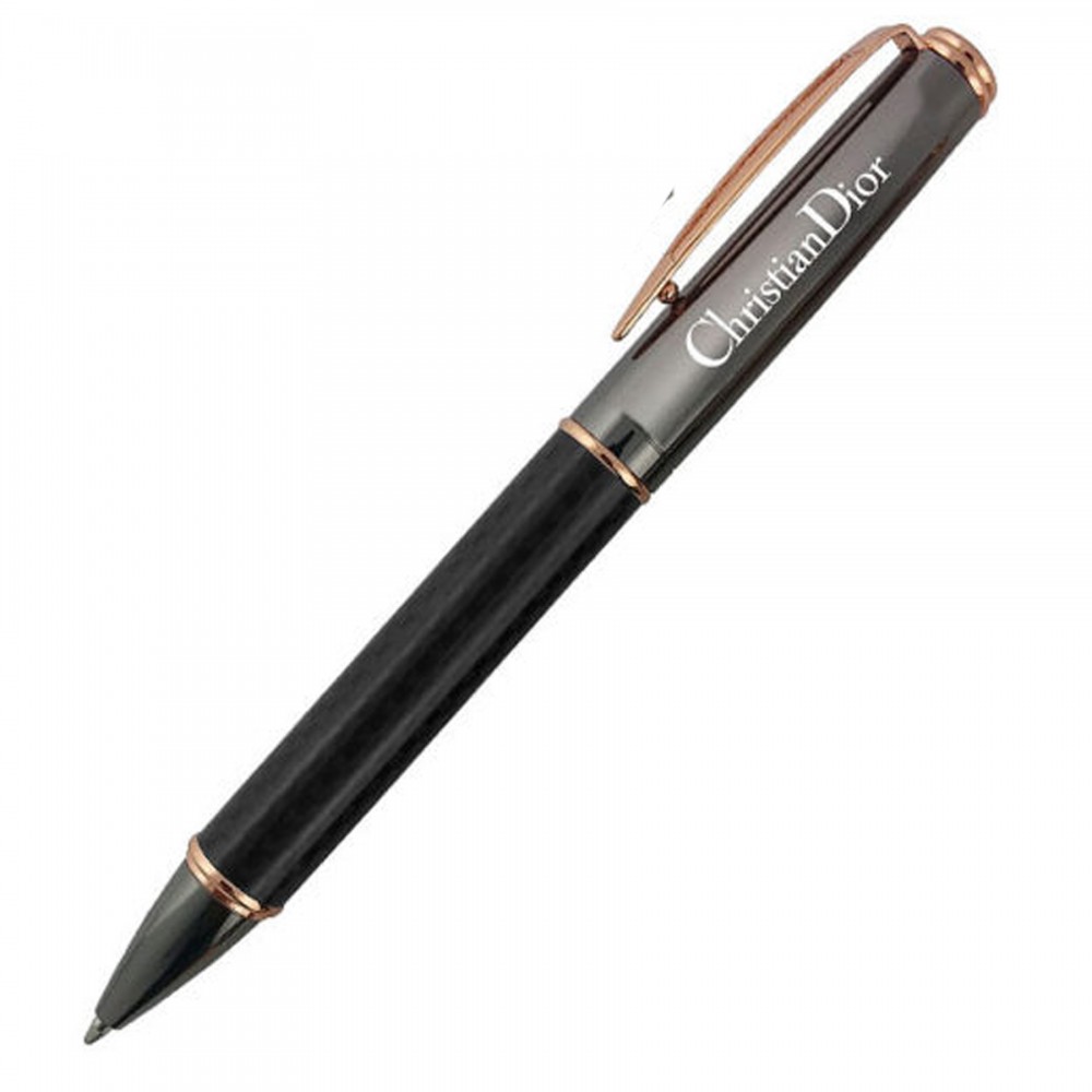 Custom Engraved Crown Collection Executive Pen (Carbon Fiber/Rose Gold) Custom Engraved Crown Collection Executive Pen (Carbon Fiber/Rose Gold)
