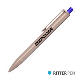 Logo Branded Ritter Algo Pen - Blue