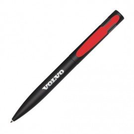 Custom Engraved Harmony Pen - Black/Red