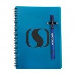 Custom Imprinted Double / Notebook Combo - Dark Blue